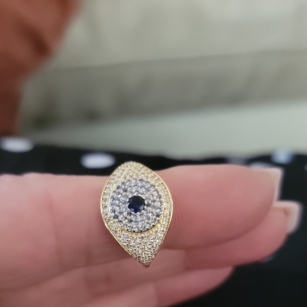All Size 7.Melinda Maria Evil Eye Rings For Sale 1 Ring...